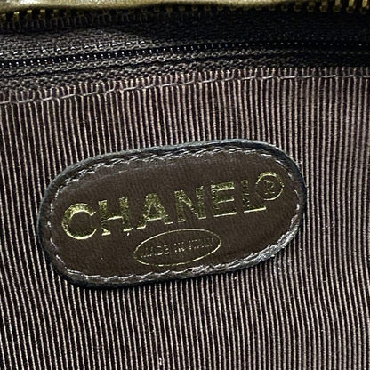 Chanel Shoulder Bag - Dark Brown Gold Hardware Lambskin