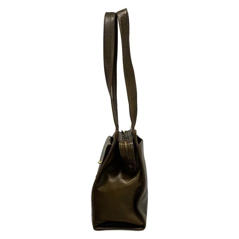 Chanel Shoulder Bag - Dark Brown Gold Hardware Lambskin