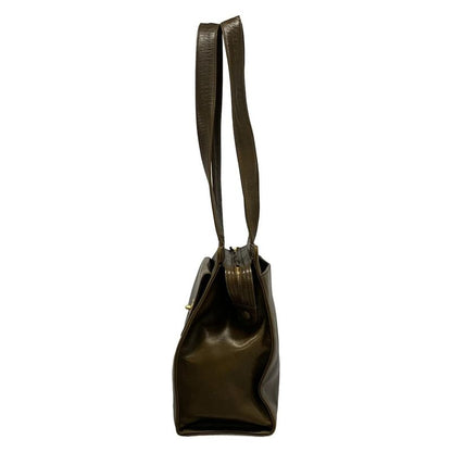 Chanel Shoulder Bag - Dark Brown Gold Hardware Lambskin