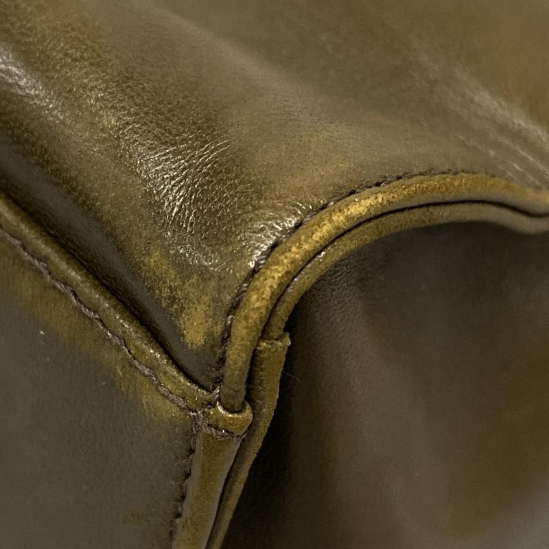 Chanel Shoulder Bag - Dark Brown Gold Hardware Lambskin