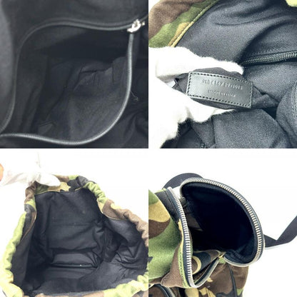 Saint Laurent Paris Backpack Sac Multi Pockets Camouflage 437110 Canvas/leather