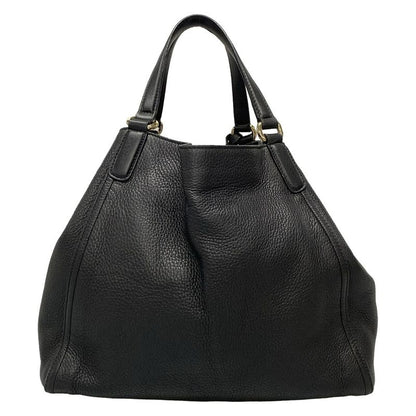 Gucci Tote Bag Soho Cellarius 282309 Black Leather