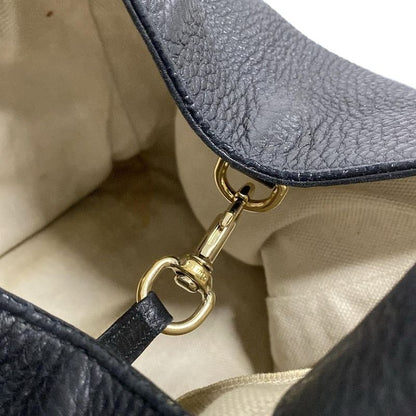 Gucci Tote Bag Soho Cellarius 282309 Black Leather