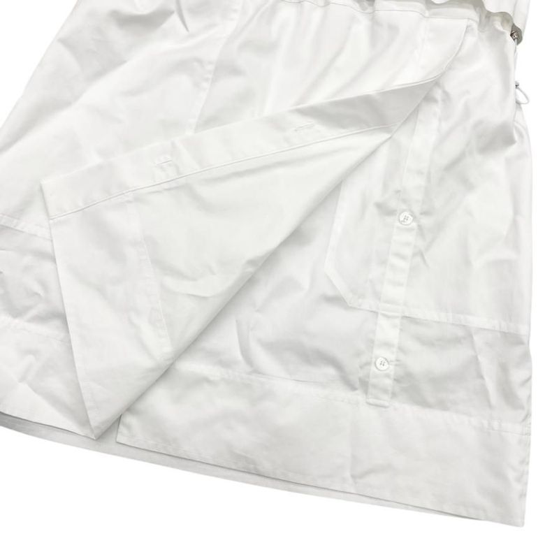 Hermes Shirt Dress Polo Short Dress H5h0544dv9034 Size 34 Cotton Caleche