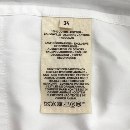 Hermes Shirt Dress Polo Short Dress H5h0544dv9034 Size 34 Cotton Caleche