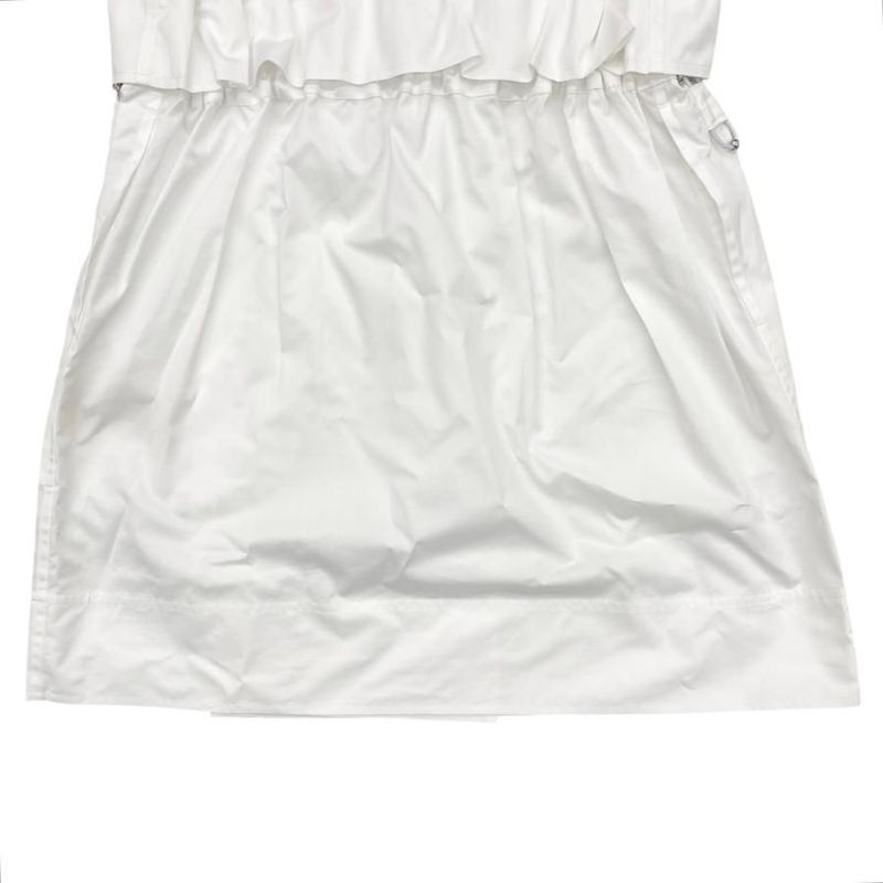 Hermes Shirt Dress Polo Short Dress H5h0544dv9034 Size 34 Cotton Caleche