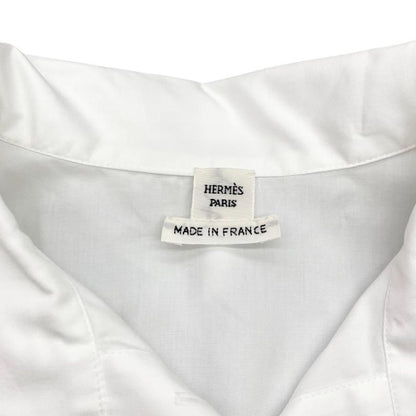 Hermes Shirt Dress Polo Short Dress H5h0544dv9034 Size 34 Cotton Caleche