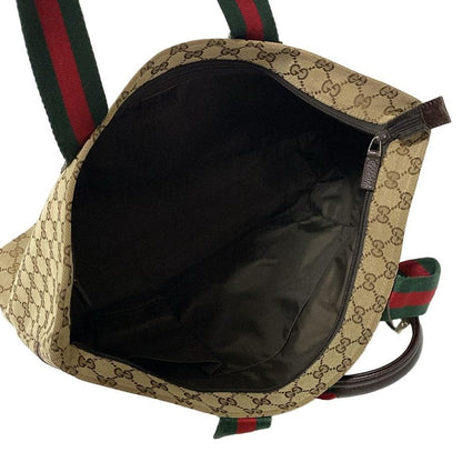 Gucci Shoulder Bag GG Patternsherry (web) 155524 Beige X Dark Brown X Multi