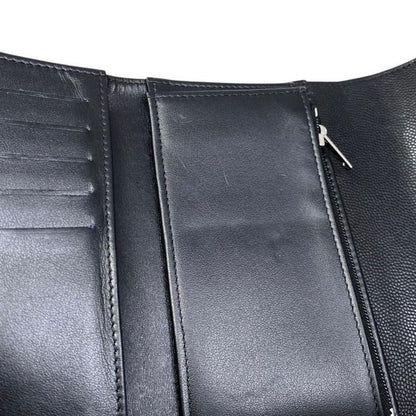 Chanel Trifold Wallet Medium Wallet 2025 Cruise Collection Matelasse Caviar