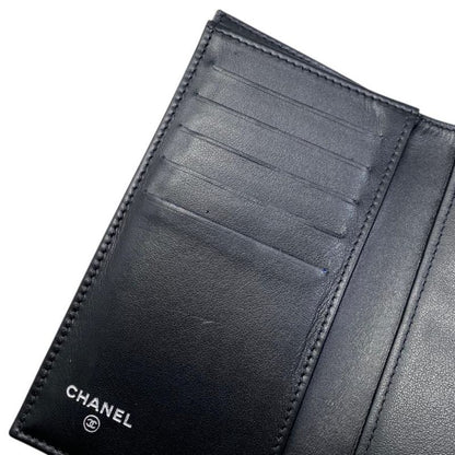 Chanel Trifold Wallet Medium Wallet 2025 Cruise Collection Matelasse Caviar