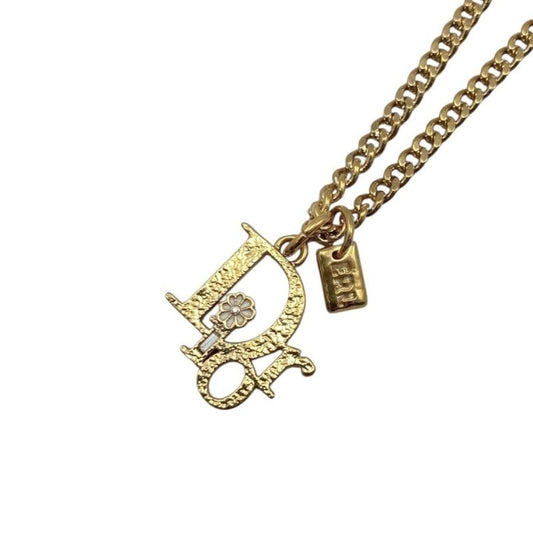 Christian Dior X ERL Collaboration Necklace ERL Logo Pendant N1969hommt Flower