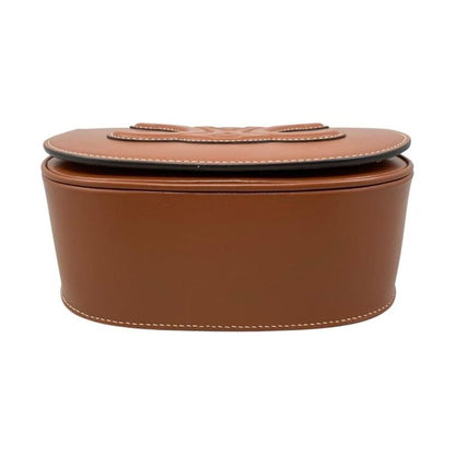 Celine Shoulder Bag Folco Bag 198263du3 Calfskin Cuir Triomphe Tan Brown Gold