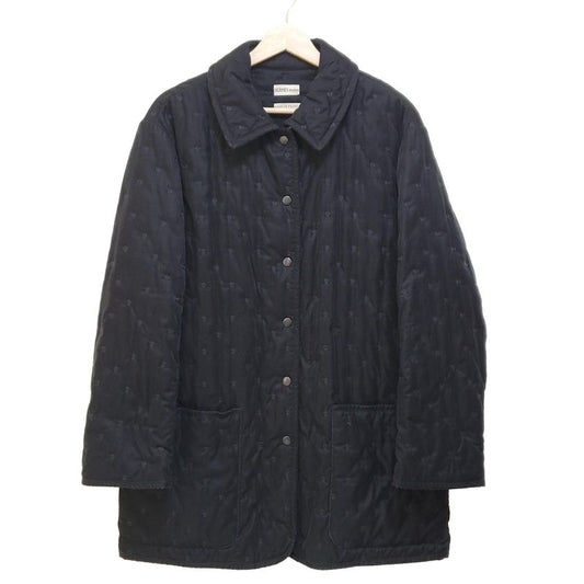 Hermes Coat Size 36 S Ladies - Black Long Sleeves Cotton Embroidered Fall/winter