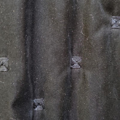 Hermes Coat Size 36 S Ladies - Black Long Sleeves Cotton Embroidered Fall/winter