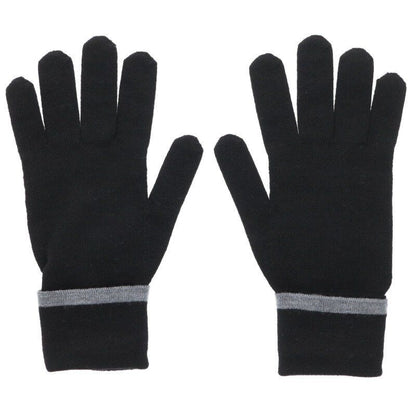 Louis Vuitton M73470 Logo Embroidered Wool Gloves For Men