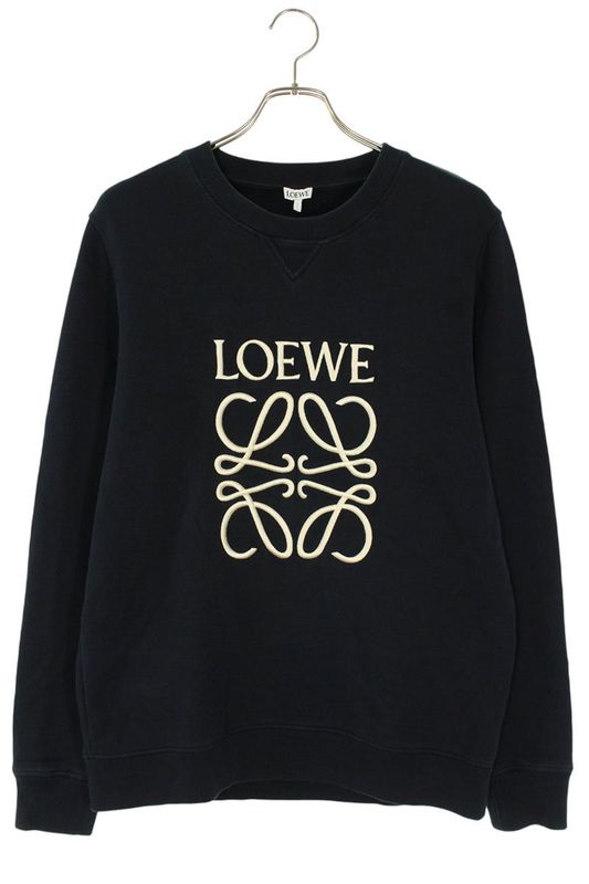 Loewe H526y24j07 Anagram Logo Embroidered Sweatshirt Men's XL