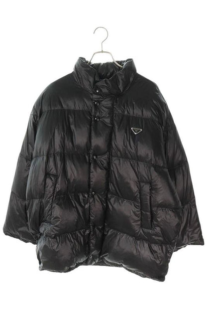 Prada Sgc076 Triangle Plate Down Jacket Men's M