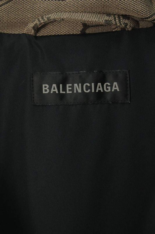 Balenciaga 22AW 681885 Tml33 Logo Puffer Down Jacket Men's 50