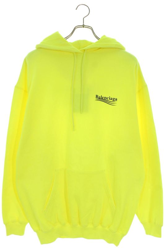 Balenciaga 578135 Tjvd4 Campaign Logo Pullover Hoodie Men's XS