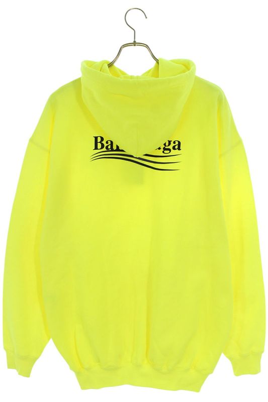Balenciaga 578135 Tjvd4 Campaign Logo Pullover Hoodie Men's XS