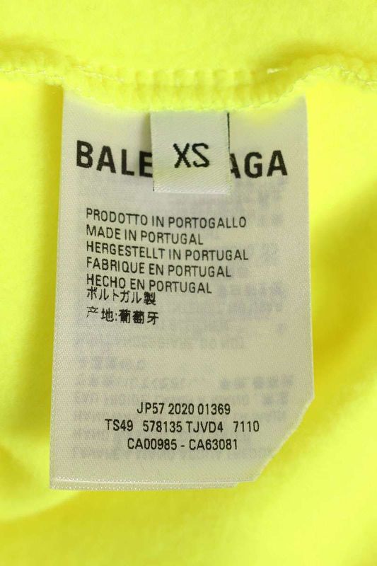 Balenciaga 578135 Tjvd4 Campaign Logo Pullover Hoodie Men's XS