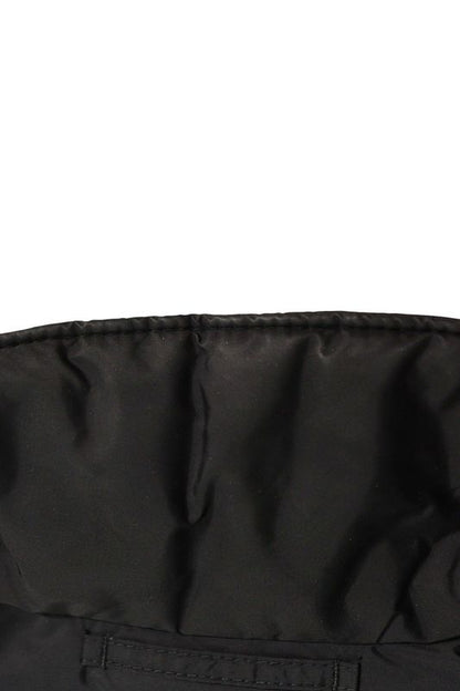 Prada Sgm955 Triangle Logo Nylon Down Jacket Men's 46