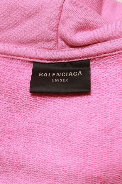 Balenciaga 720425 Tnvd4 Polo Zip Up Hoodie Men 1