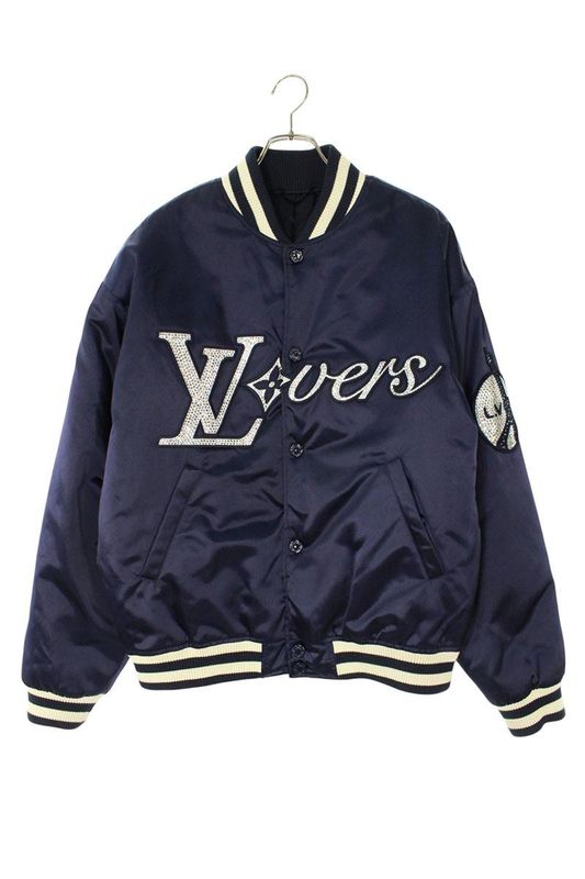 Louis Vuitton 25SS Rm251q GPD Hqb71w LV Vers Baseball Blouson Men 50