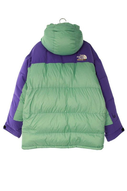 Gucci X THE North FACE 663895 Xaadj Color Switched Nylon Down Jacket Men's XL