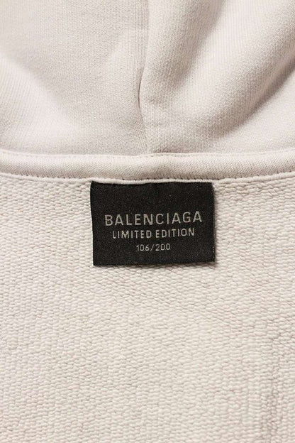 Balenciaga 788243 Tqvh1 Bfrnd Zip Hoodie With Straps Men's L
