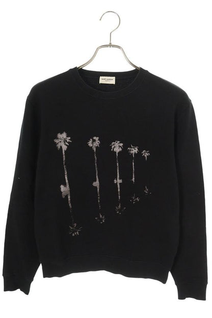 Saint Laurent Paris 582208 Ybkh2 Palm Tree Print Sweatshirt Men's M