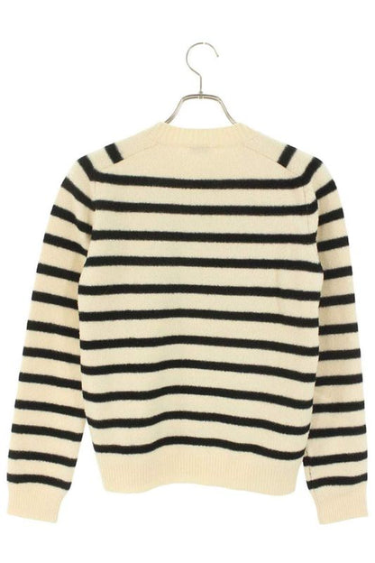 Saint Laurent Paris 577753 Yafu2 Striped Knit Women's XS
