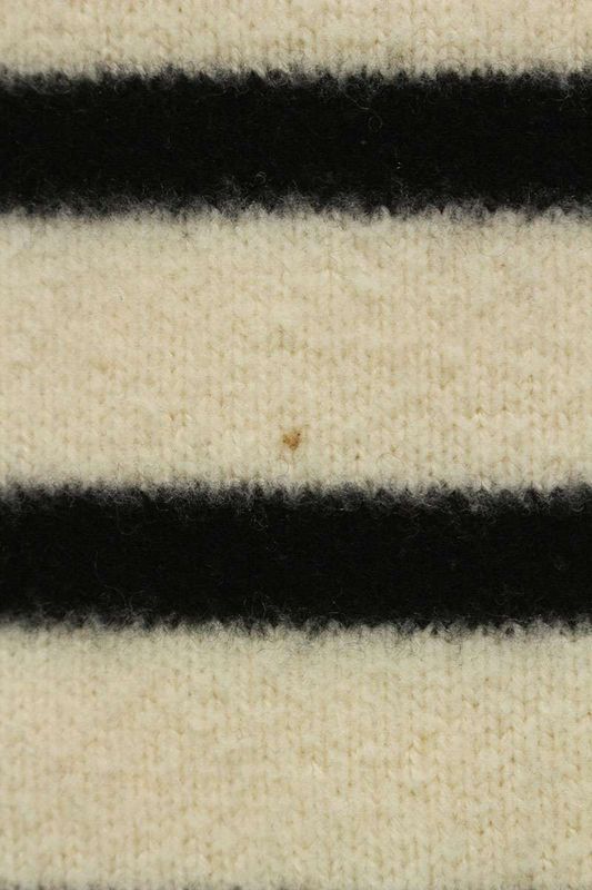 Saint Laurent Paris 577753 Yafu2 Striped Knit Women's XS