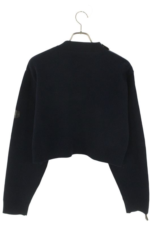 Louis Vuitton 23SS Rw231w XK7 Fokl11 Shoulder Zip Knit Women's M