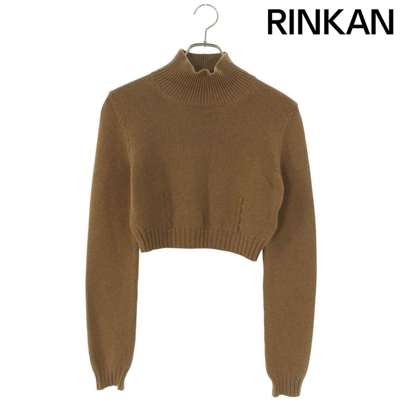 Fendi Fzx699 AHE6 Short Length Cashmere Knit Women 40