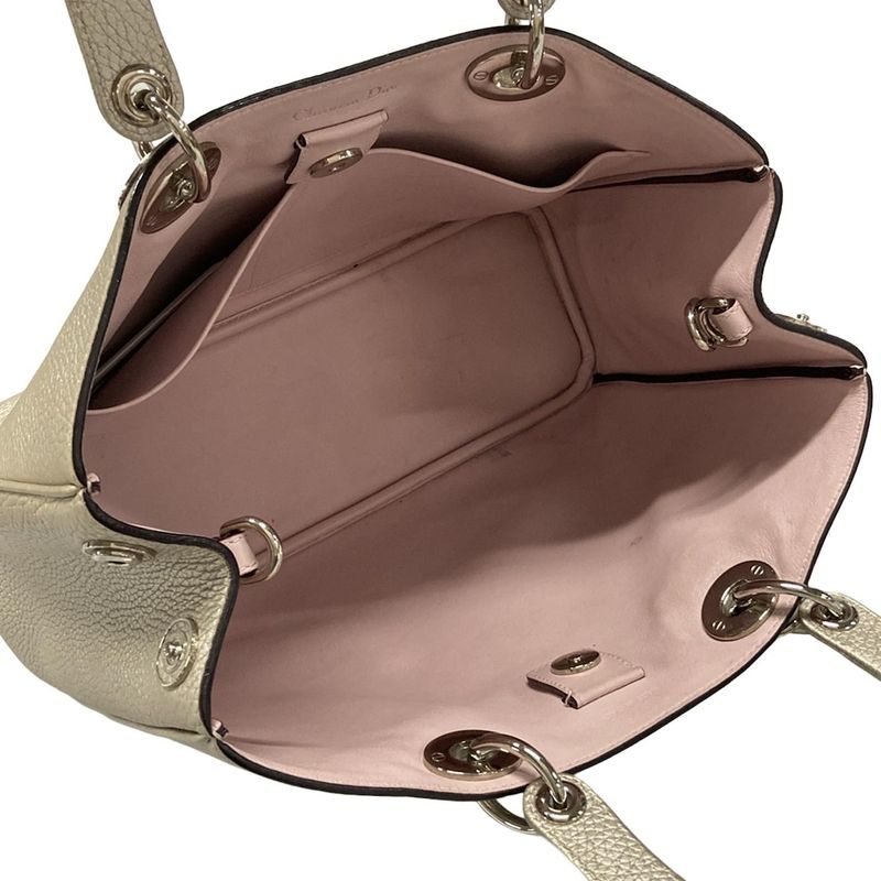 Dior/christian Dior Tote Bag Diorissimo M0902ptuz Chien Pangold Leather