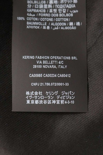 Saint Laurent Paris 643883 Y1c31 Quilted Teddy Blouson Men's 44