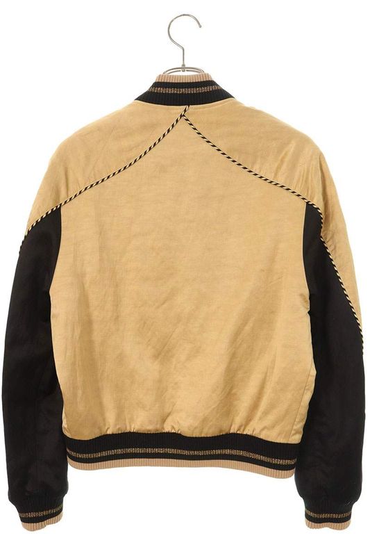 Saint Laurent Paris 643883 Y1c31 Quilted Teddy Blouson Men's 44