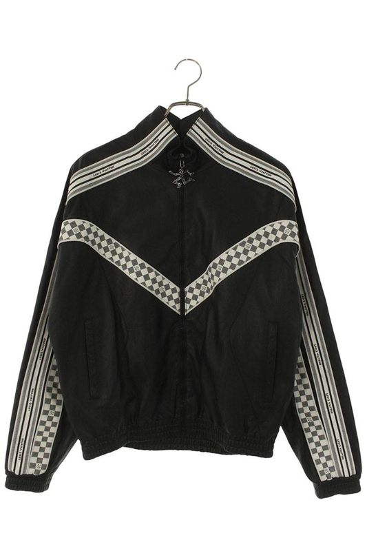 Louis Vuitton 22SS Rm221 I85 Hml61e Damier Line Trakcles The Jacket Men's M