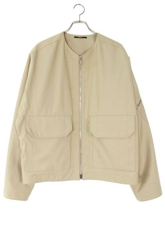 Hermes Pocket Design No Collar Blouson Men's 48