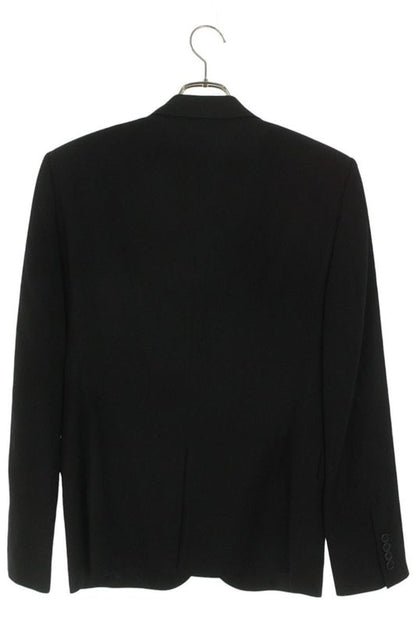 Saint Laurent Paris 394019 Y239w Stone Decorated Peaked Lapel Jacket Men's 50