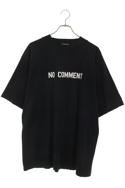 Balenciaga 684155 Tlvg3 NO Comment Damaged T-shirt Men's XXS