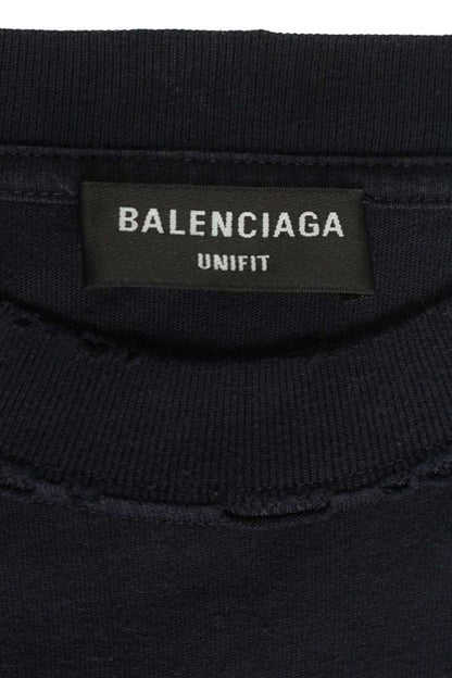 Balenciaga 684155 Tlvg3 NO Comment Damaged T-shirt Men's XXS