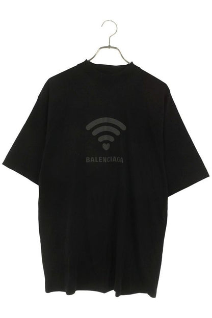 Balenciaga 764235 Tqvk2 WIFI Logo T-shirt Men's XS