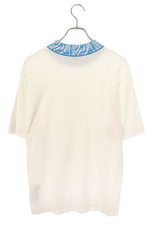 Fendi Fy1088 AGAK Mock Neck Logo T-shirt Men S