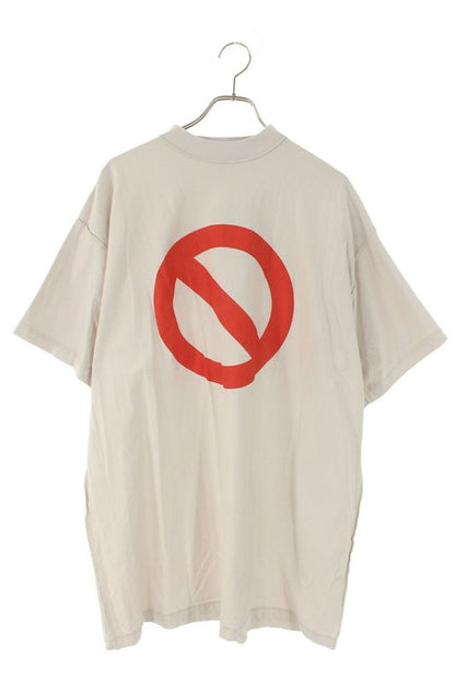 Balenciaga Bfrnd 787358 Tqvg8 T-shirt With Pass Necklace Men's 2