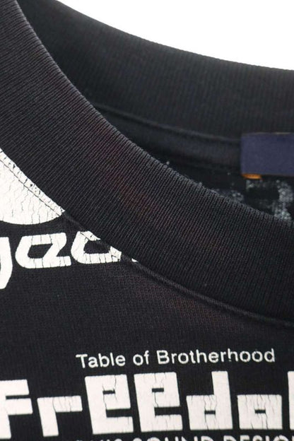 Louis Vuitton 19AW Rm192m NPG Hhy20w Multi Logo Print T-shirt Men's XL