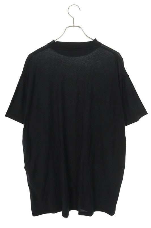 Balenciaga 787356 Tqvj4 Front Logo Print T-shirt Men's L