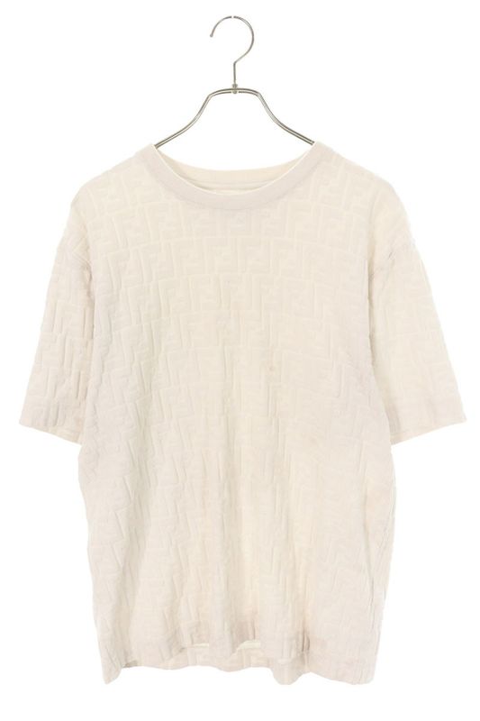 Fendi Fy0936 AA8A FF Pattern T-shirt Men M