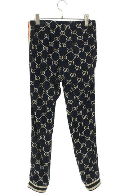 Gucci 496920 X9v05 GG Jacquard Jogging Track Long Pants Men's XS